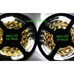 Rouleau Led 5m 12V - SMD5050 - 300 Leds 20 Lumens Blanc